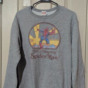 Amazing Spider-Man 60s Style Sweatshirt Size S